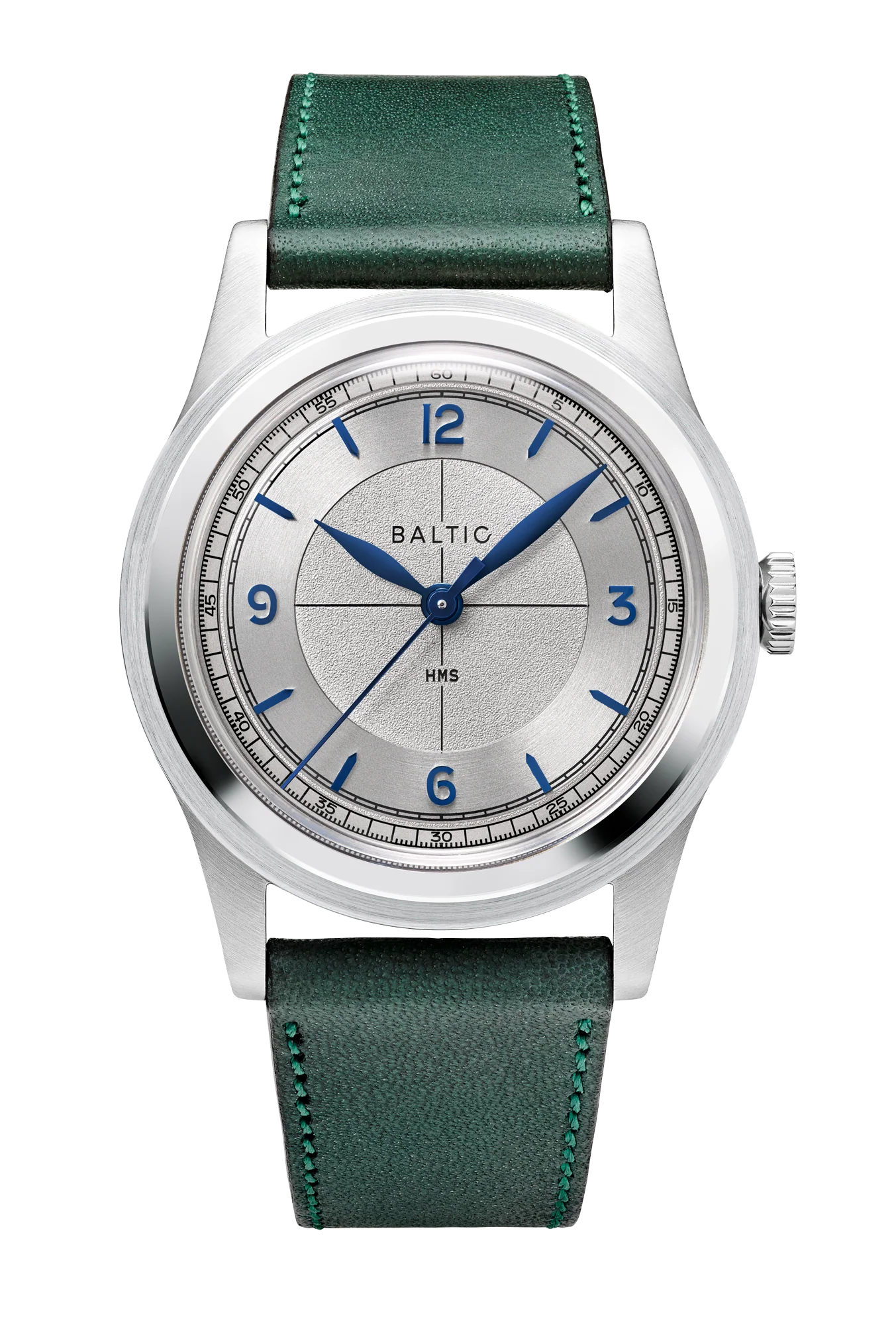 Baltic HMS 003 - Silver Blue - Open Caseback