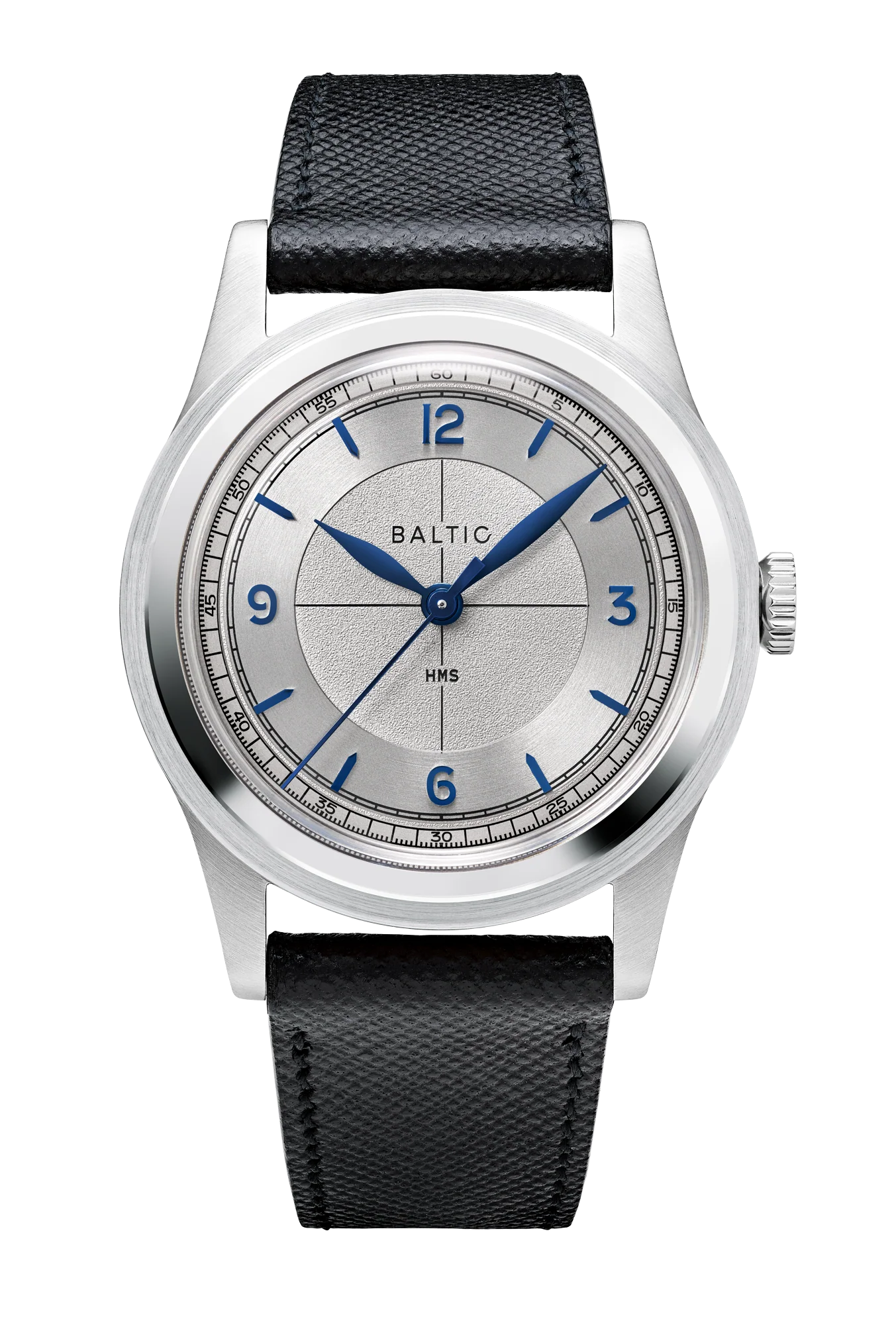 Baltic HMS 003 - Silver Blue - Open Caseback