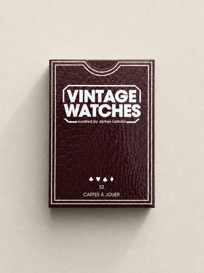Editions de la Tour Playing Cards Vintage Watches