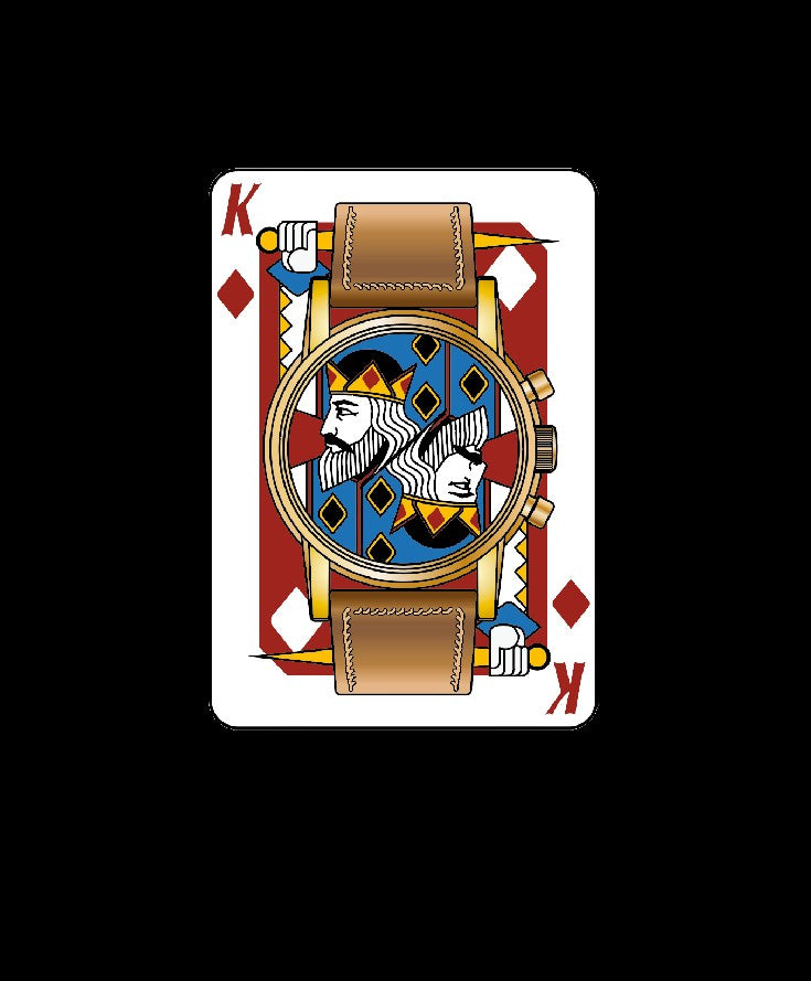 Editions de la Tour Playing Cards Vintage Watches