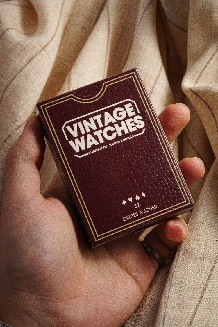 Editions de la Tour Playing Cards Vintage Watches