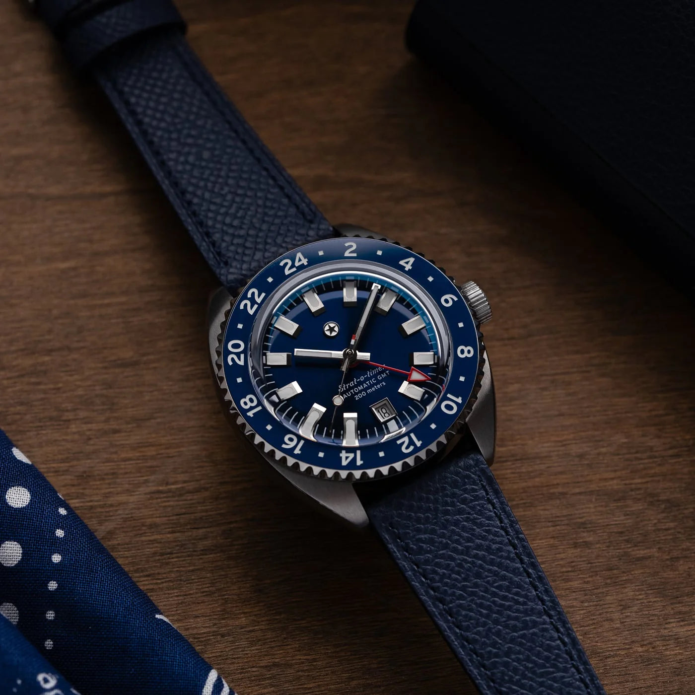 Jack Mason Strat-o-timer GMT: Bluebonnet