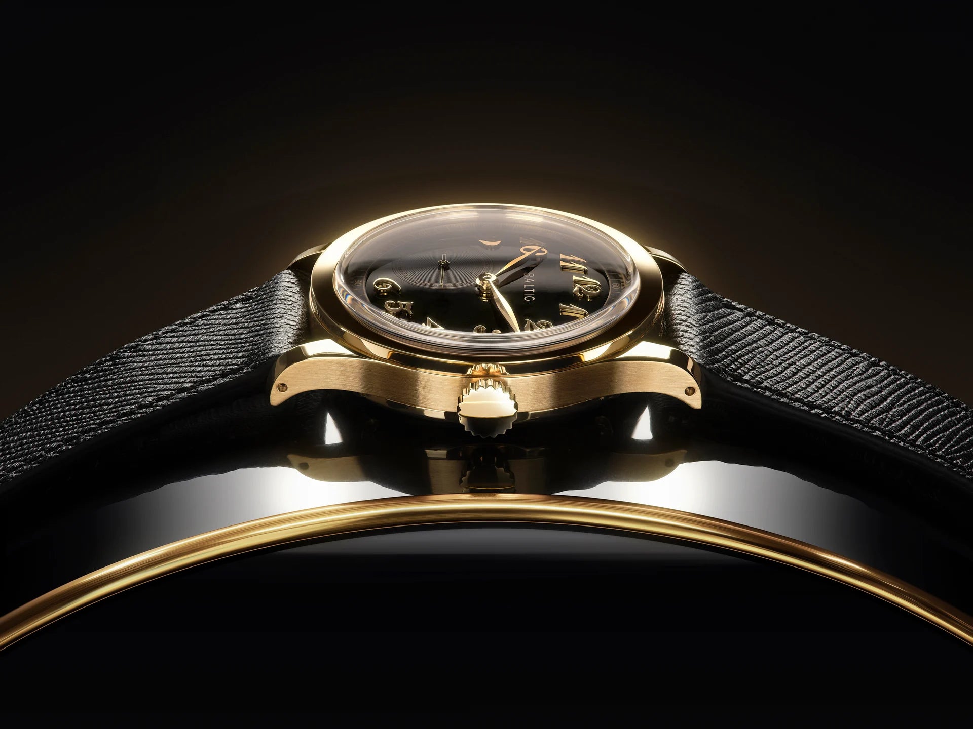 Baltic MR Classic Gold PVD Black