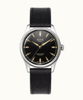 Kuoe Royal Smith 90-006 Silver Case Black Dial