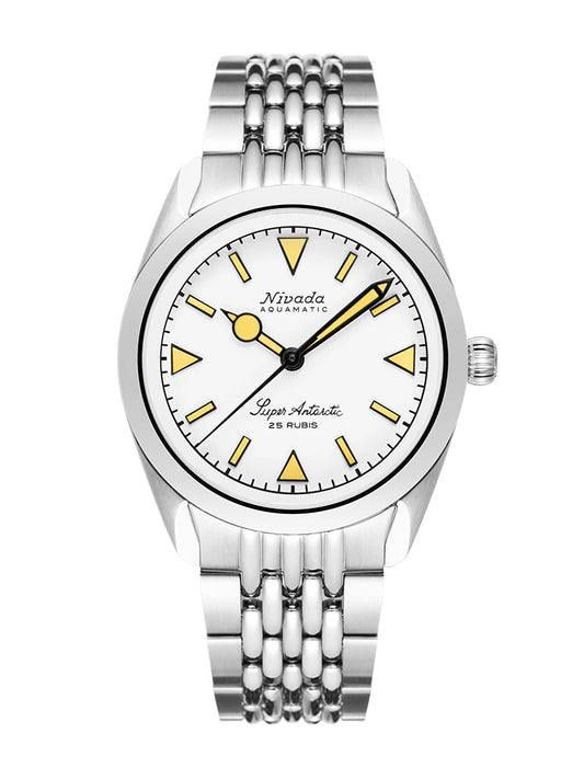 Nivada Grenchen Super Antarctic White - Beige Luminova