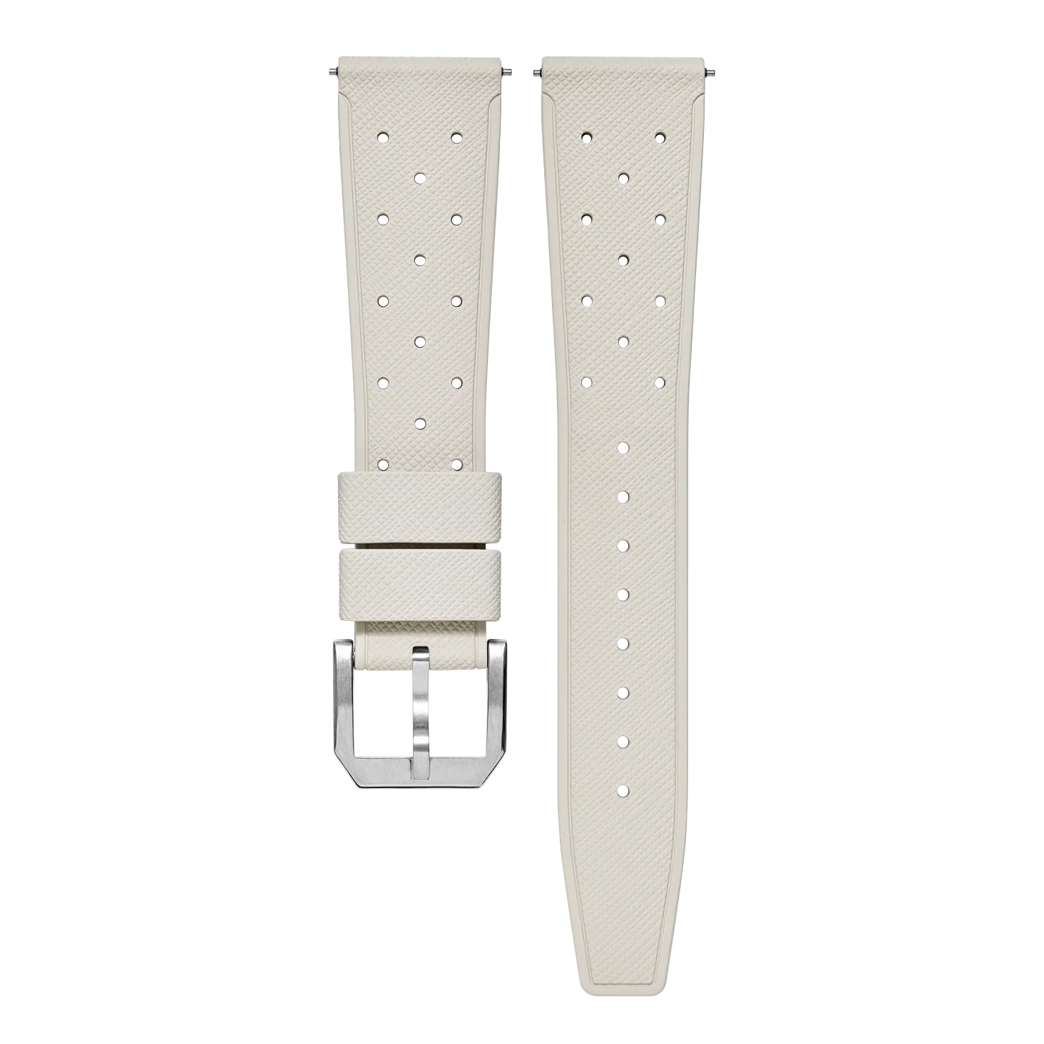 Baltic Rubber Classic Strap - Stainless Steel / Medium