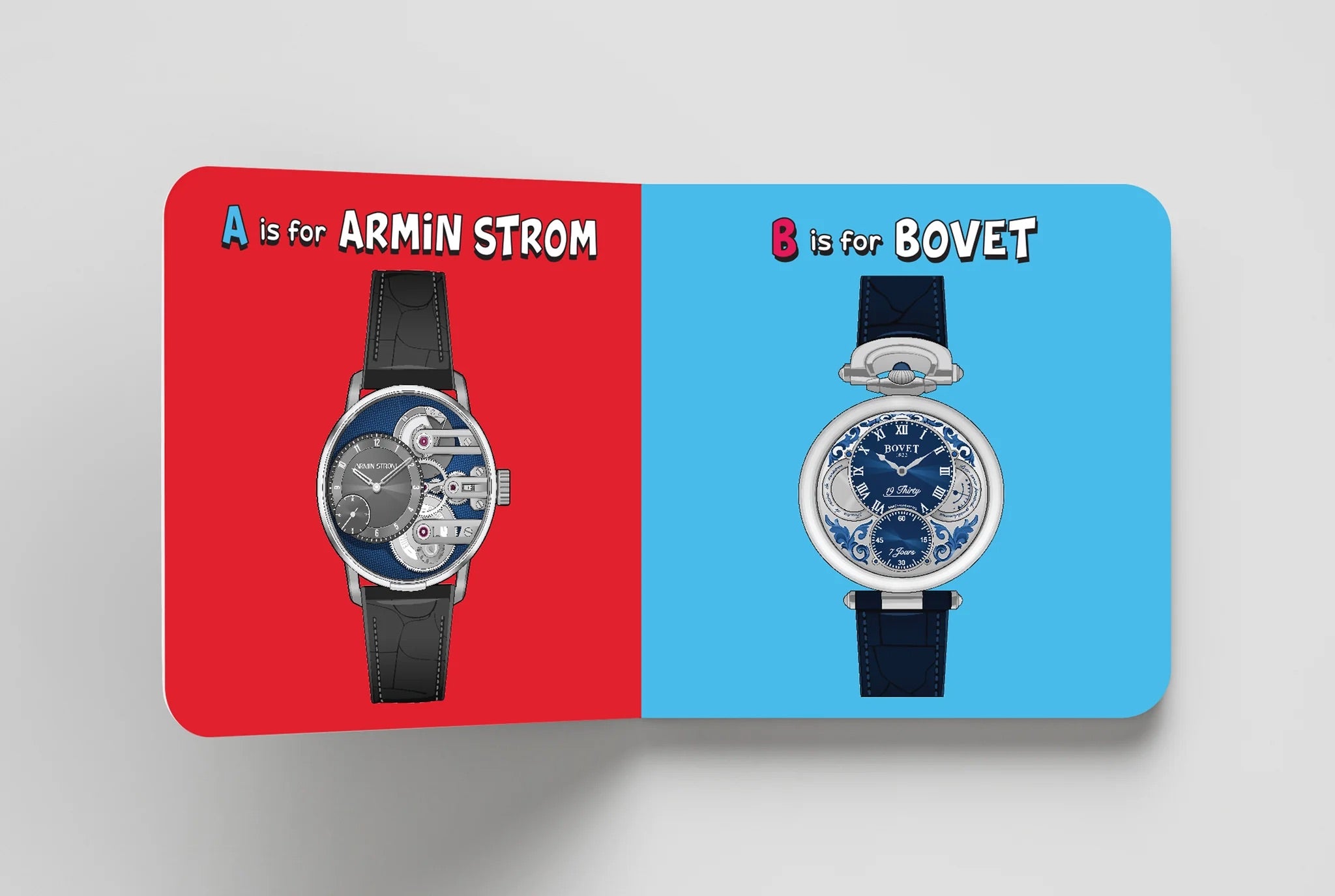 Diaper Book Club I is for Indie - ABCs of Independent Watches