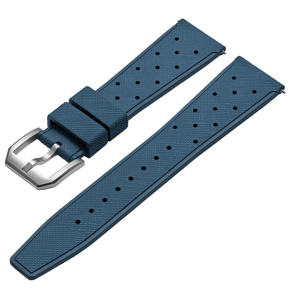 Baltic Rubber Classic Strap - Stainless Steel / Medium