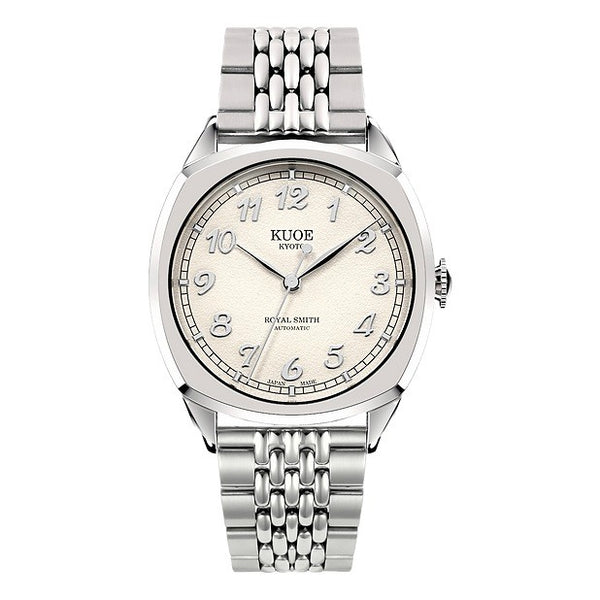 Kuoe Royal Smith 90-008 Silver / Silver with Stainless Steel Bracelet