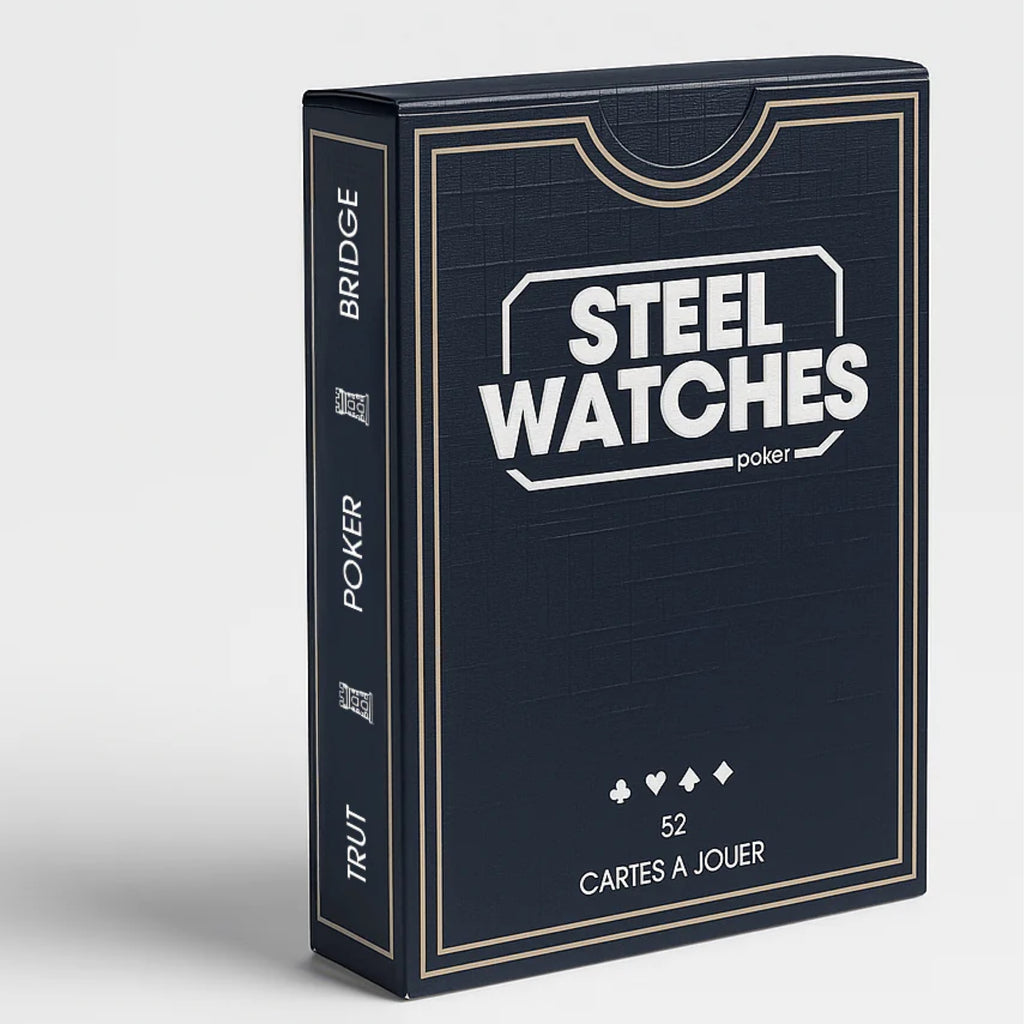 EDITIONS DE LA TOUR - Playing Cards - Steel Watches