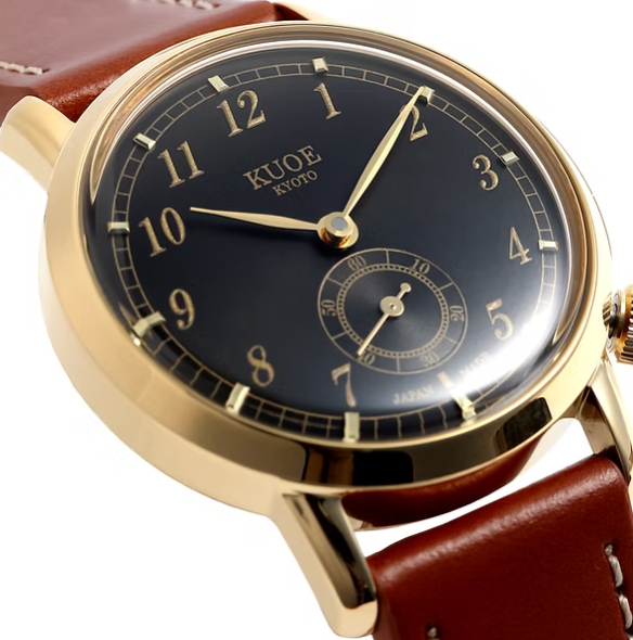 Kuoe OLD SMITH 90-007 Automatic Black Sunray Dial