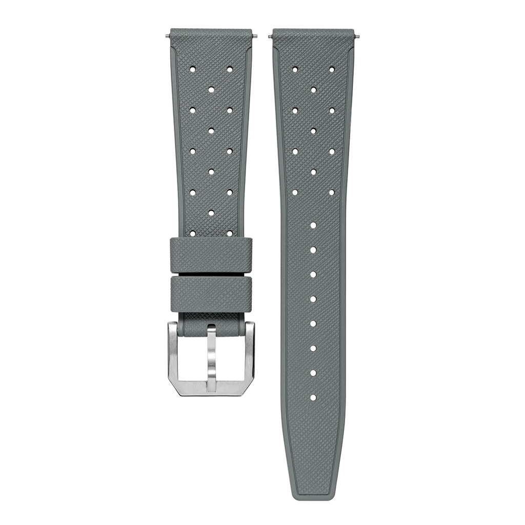 Baltic Rubber Classic Strap - Stainless Steel / Medium