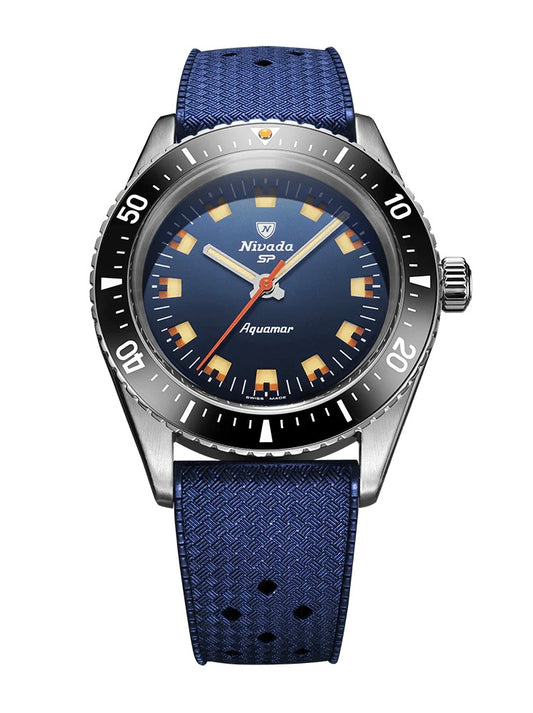 Nivada Grenchen Aquamar Blue