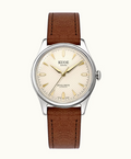Kuoe Royal Smith 90-006 Silver Case Ivory Dial