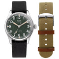 Kuoe OLD SMITH 90-002 Automatic, Green Dial with Swiss Super-LumiNova