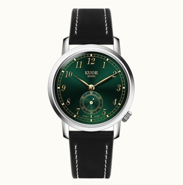 Kuoe OLD SMITH 90-007 Automatic Green Sunray Dial
