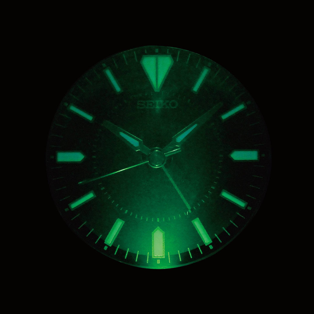 Mai Seiko Classic Alarm Clock with Black Watch Face