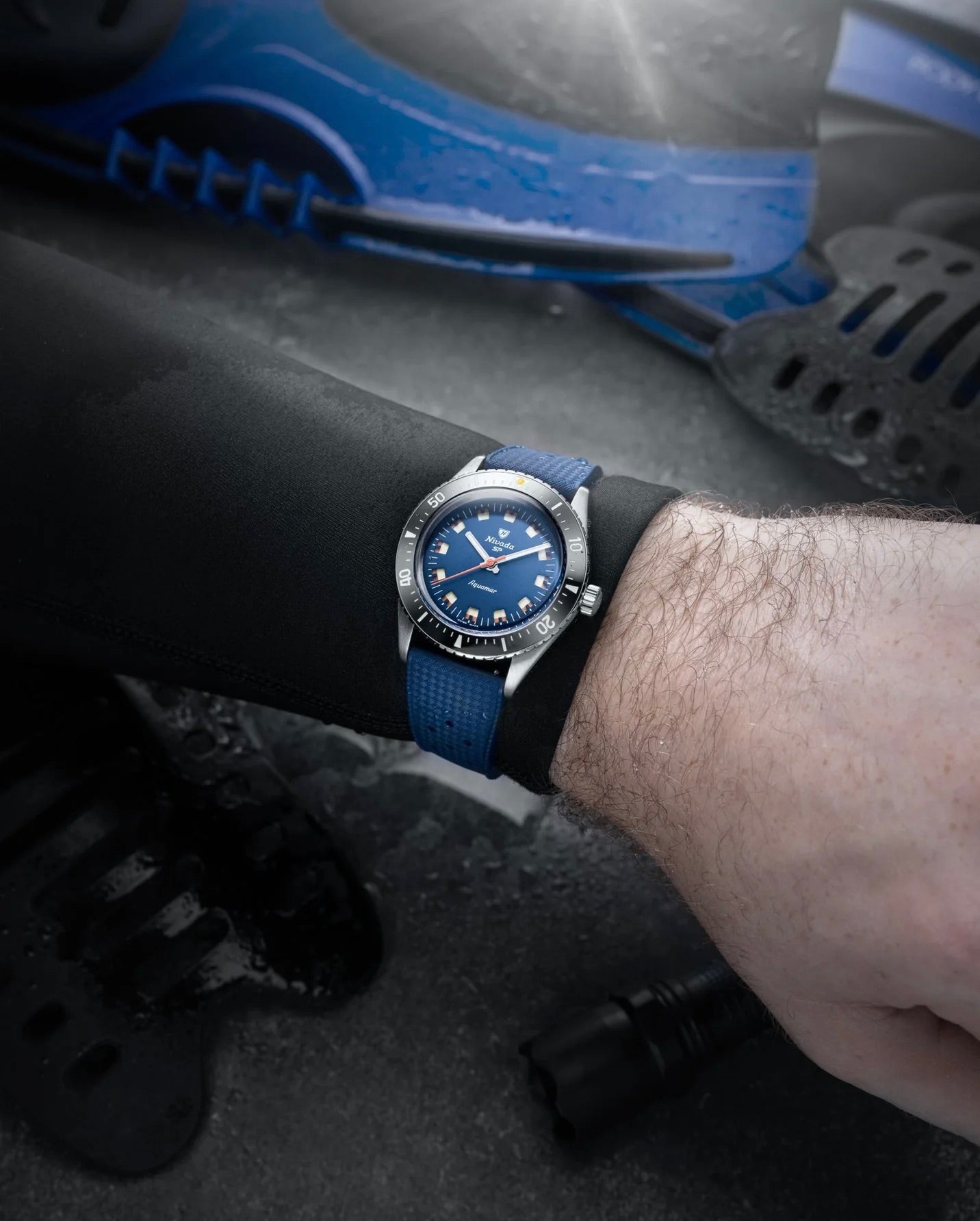Nivada Grenchen AQUAMAR BLUE