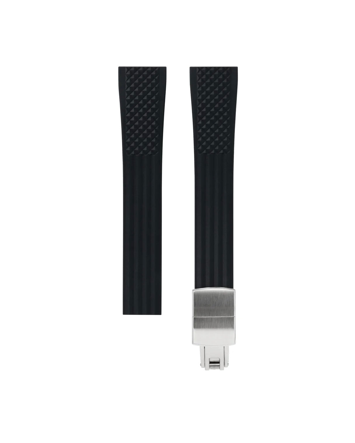 Delugs Black Waffle Rubber CTS Strap