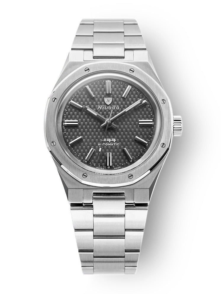 Nivada Grenchen F77 TITANIUM ANTHRACITE MK1 - 37MM