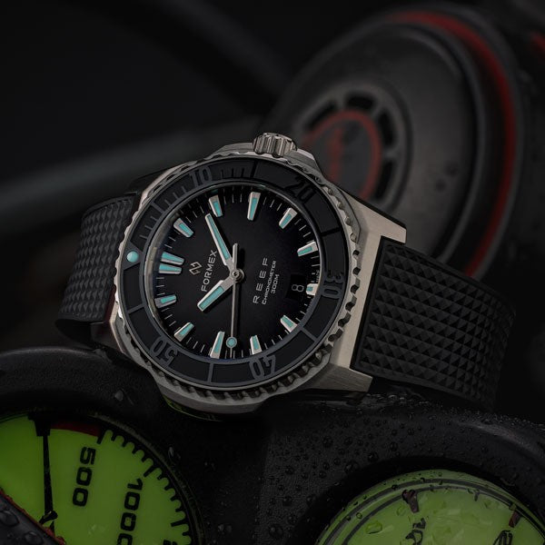 Formex REEF 42 MM Automatic COSC 300M Black 42 mm