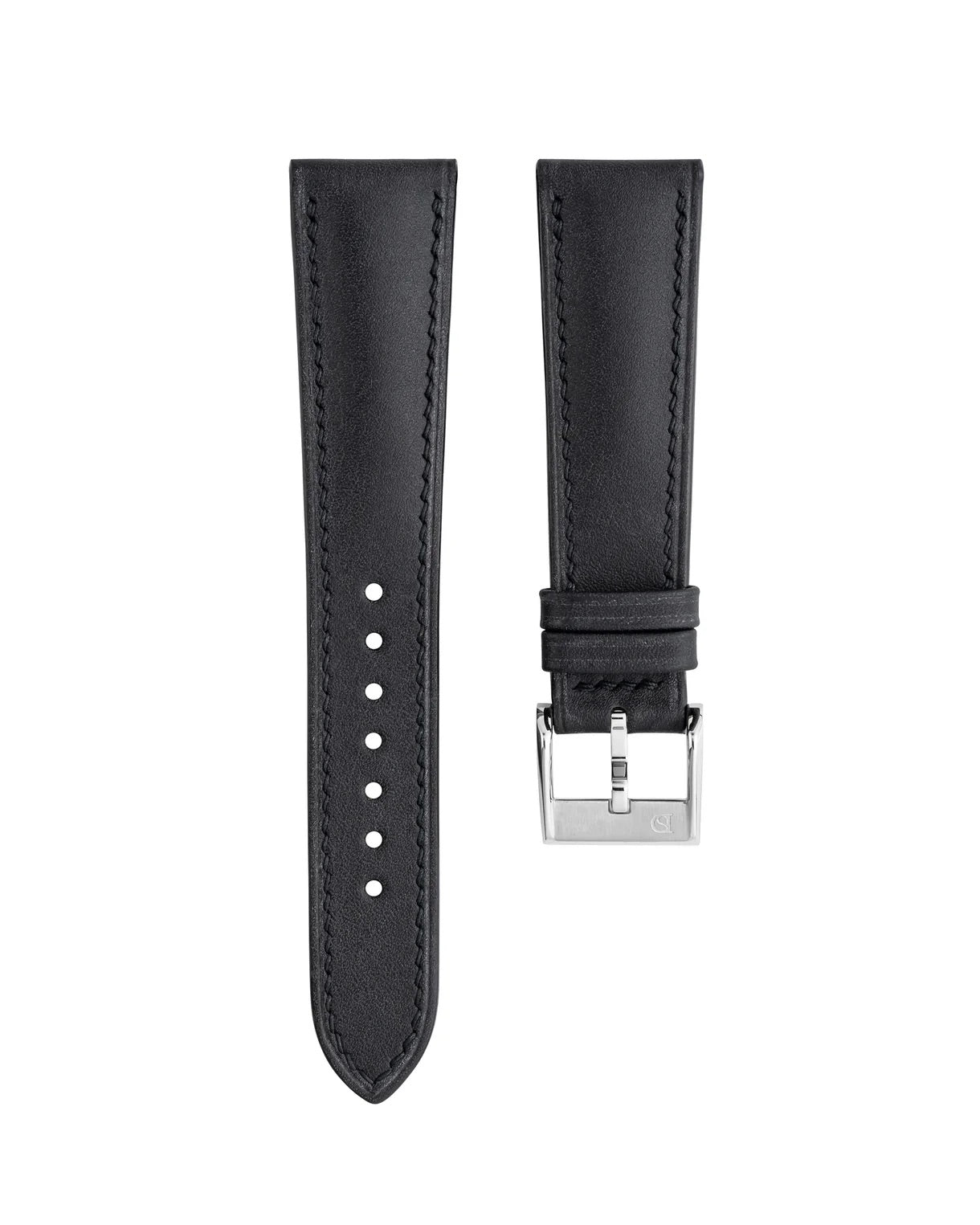 Delugs Black Baranil Signature Strap - 18-16 / S (105/65)