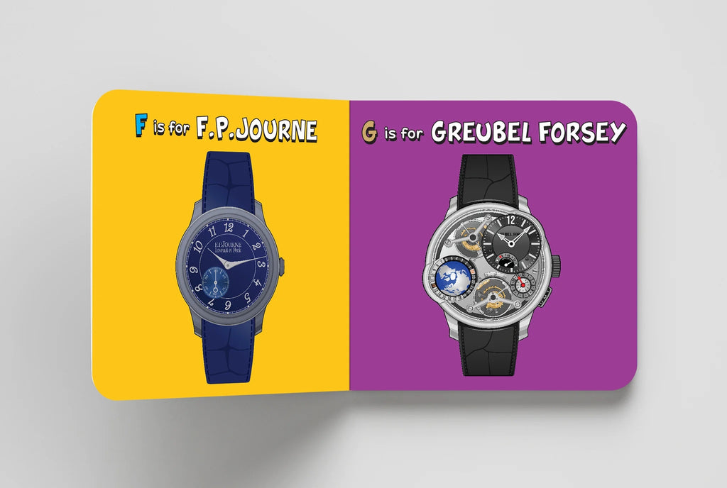 Diaper Book Club I is for Indie - ABCs of Independent Watches
