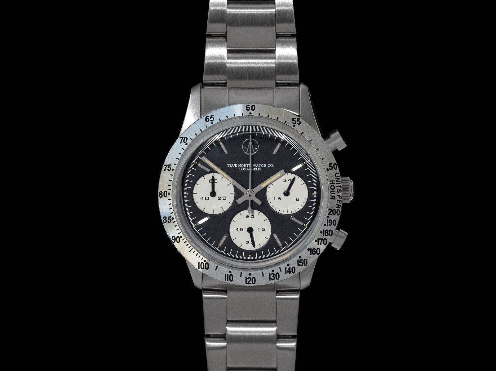 TNC VRT Black Dial Steel Bezel