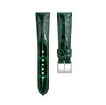 Delugs Glossy Emerald Crocodile Signature Strap