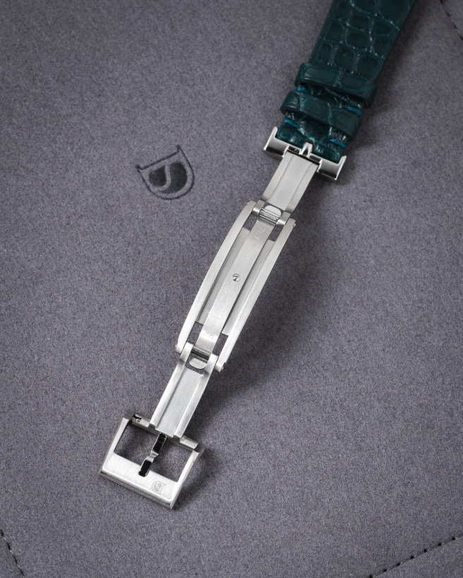 Delugs Spring Deployant Clasp - Silver (Steel)