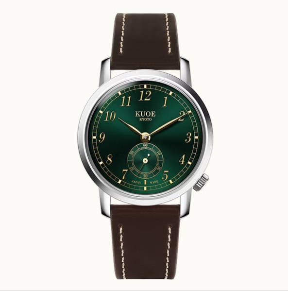 Kuoe OLD SMITH 90-007 Automatic Green Sunray Dial