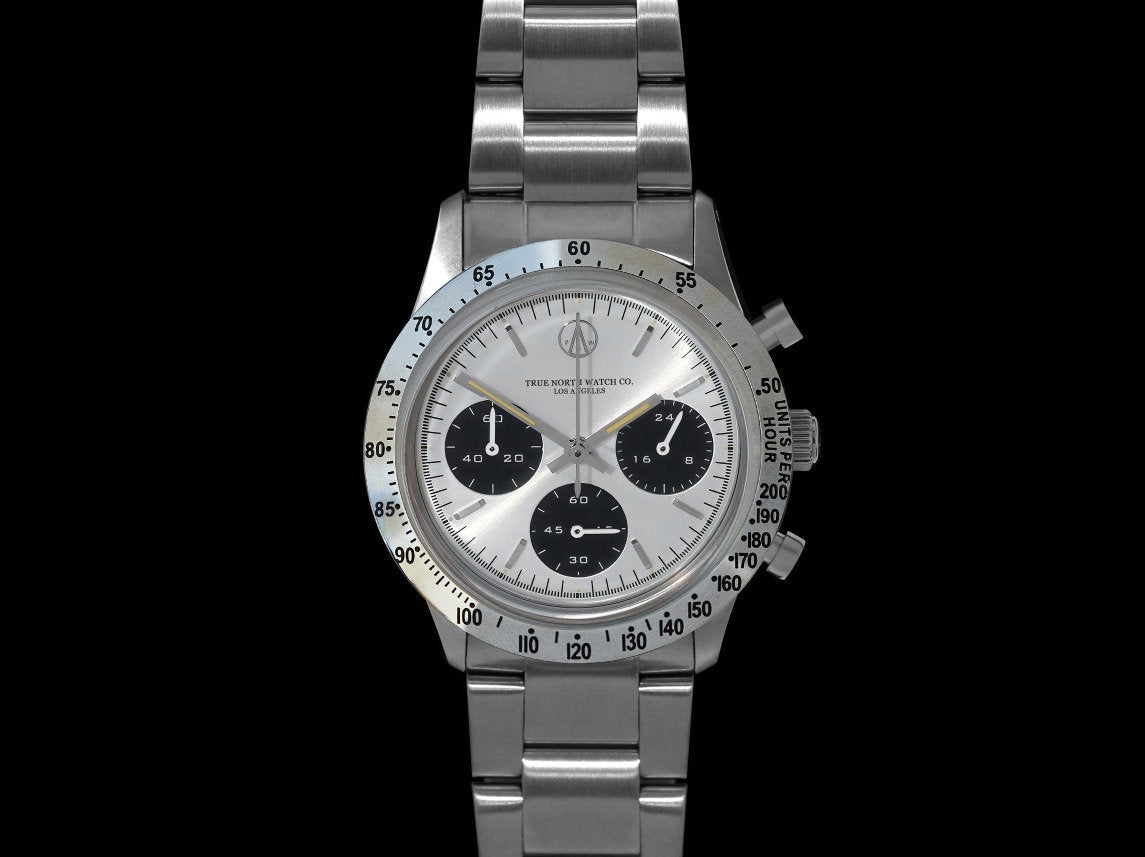 TNC VRT Silver Dial Steel Bezel