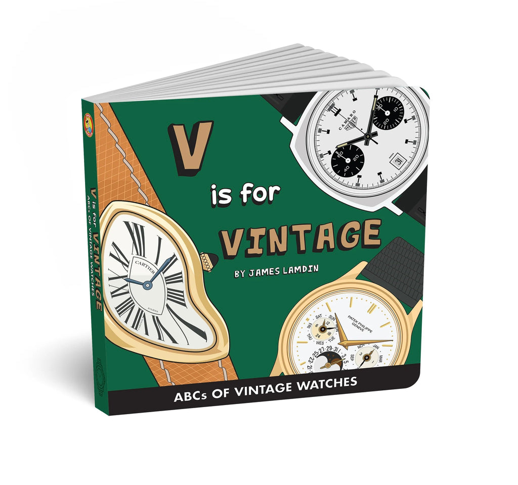 Diaper Book Club V is for Vintage: ABCs of Vintage Watches