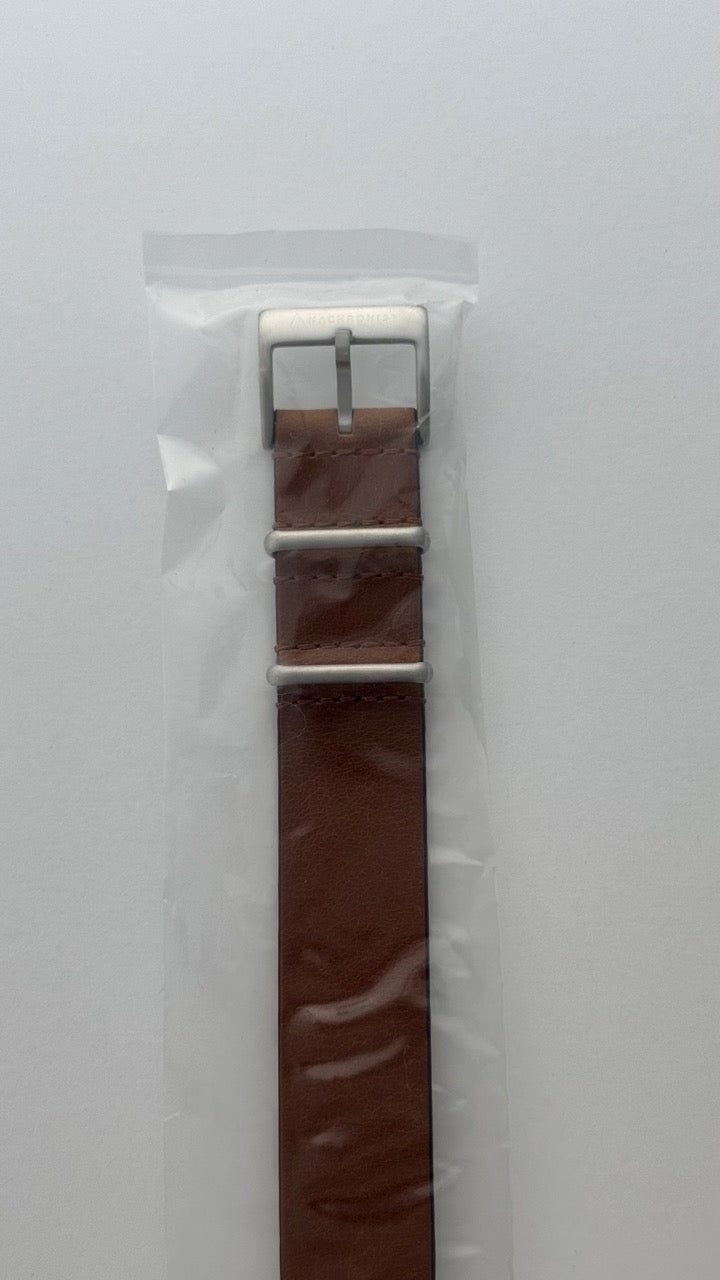 Anachronist Saddle Tan - 20mm / Brushed