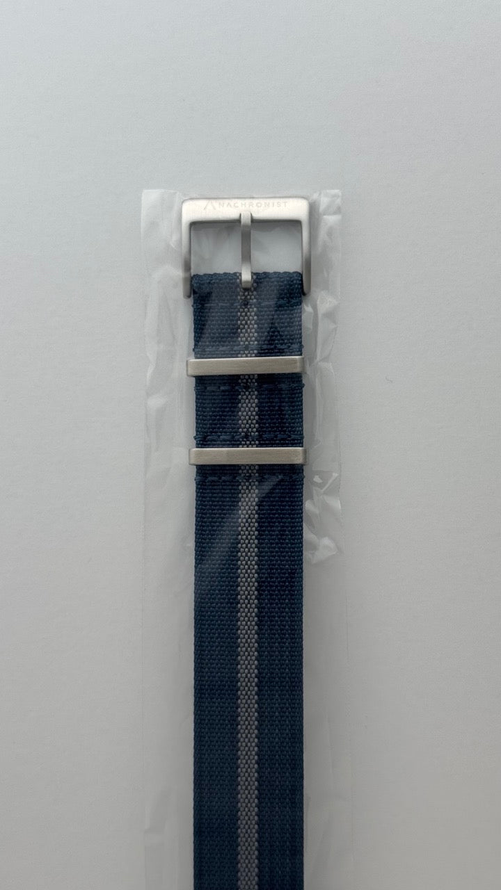 Anachronist Blue Pinstripe - 22mm