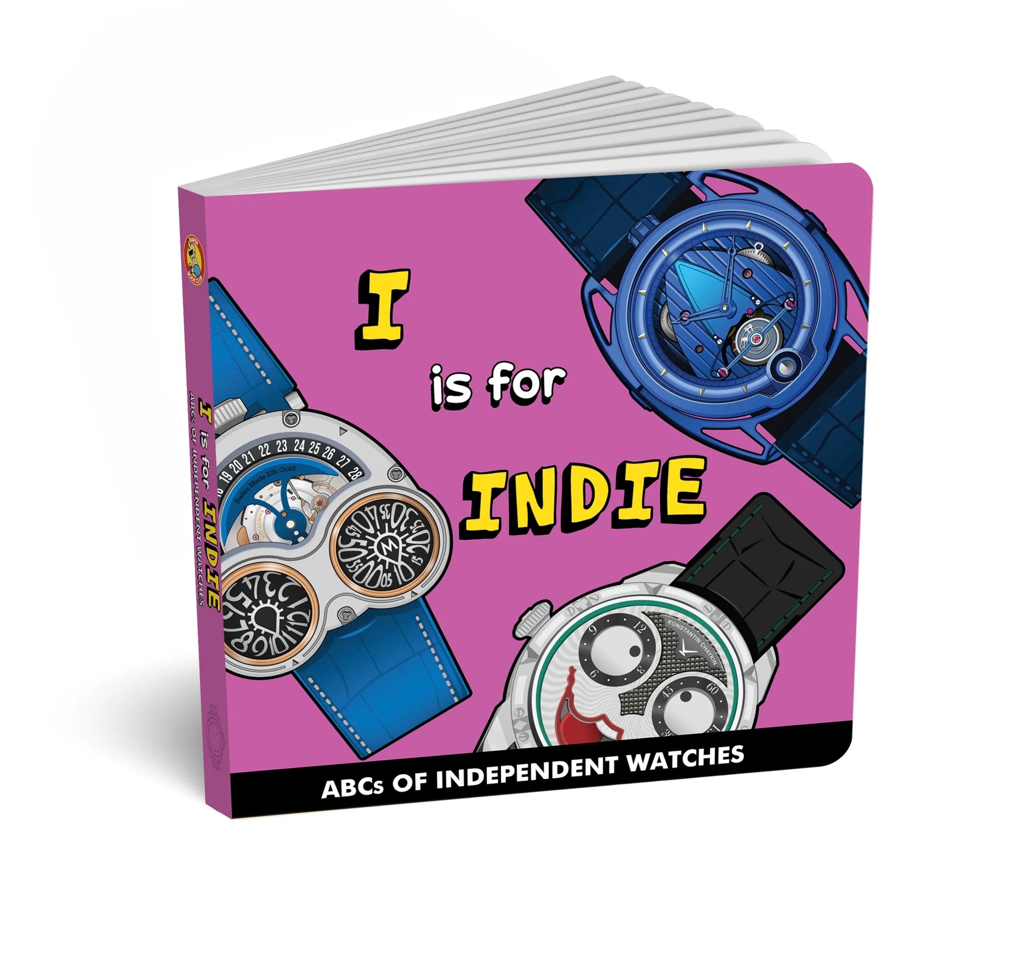 Diaper Book Club I is for Indie - ABCs of Independent Watches