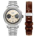 Kuoe Royal Smith 90-010 Automatic Panda x Grainy Finish Dial