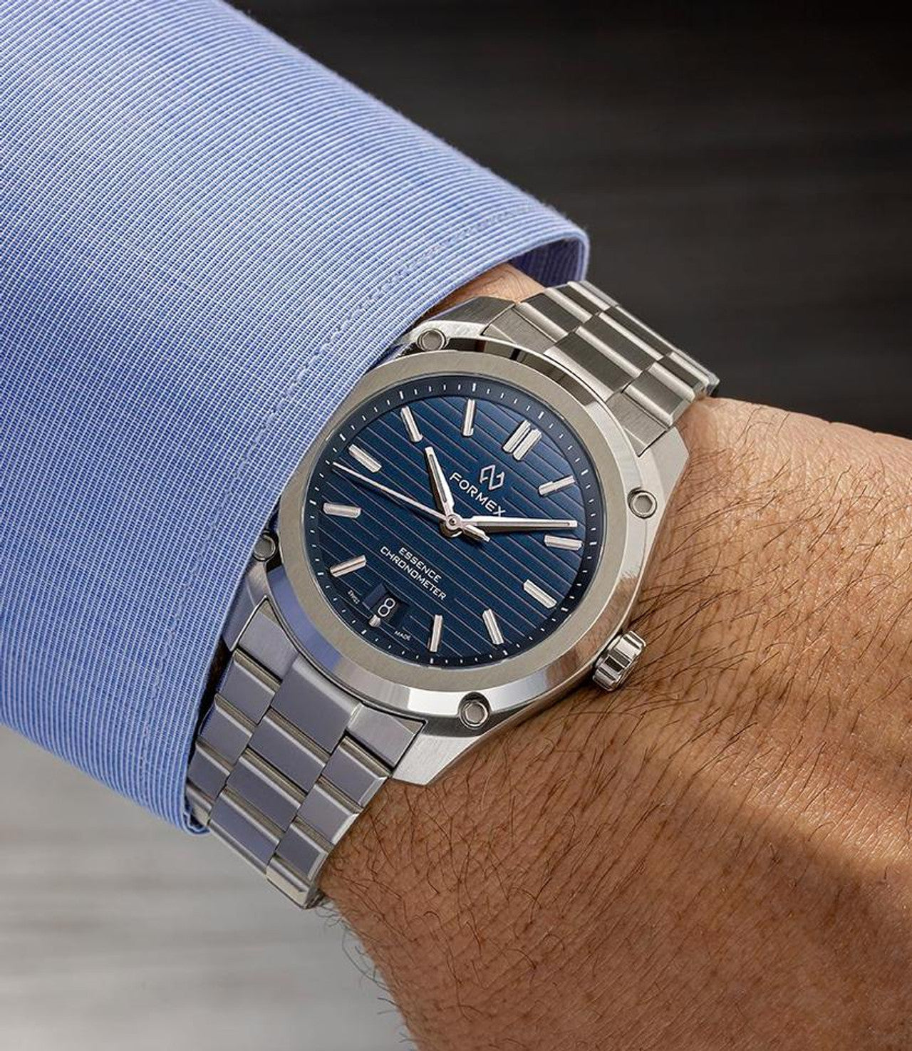Formex ESSENCE ThirtyNine Automatic Chronometer Blue 39 mm