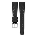 Baltic Rubber Classic Strap - Stainless Steel / Medium