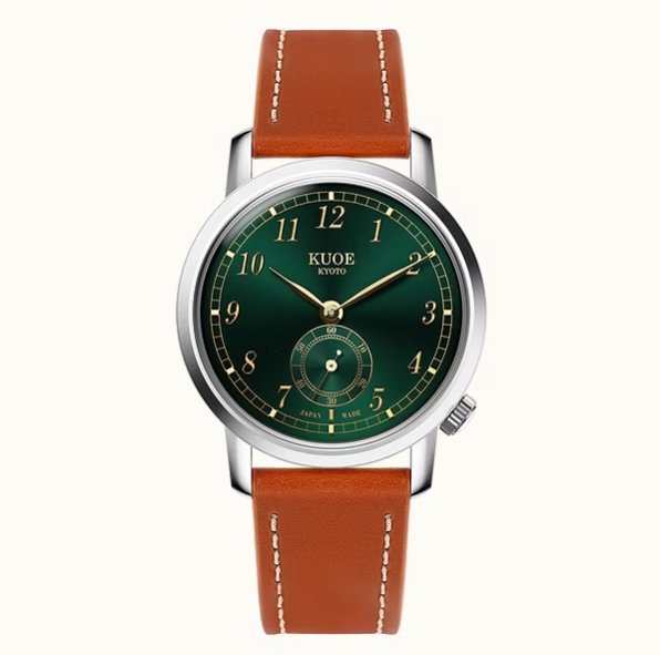 Kuoe OLD SMITH 90-007 Automatic Green Sunray Dial