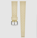Baltic Rubber Sport Straps - Stainless Steel / Small
