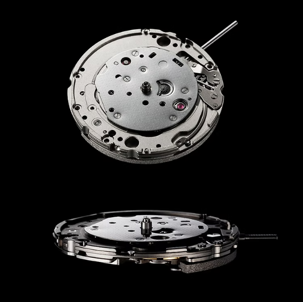 Kuoe ROYAL SMITH 90-006 Breguet Numerals Silver Case Black Dial
