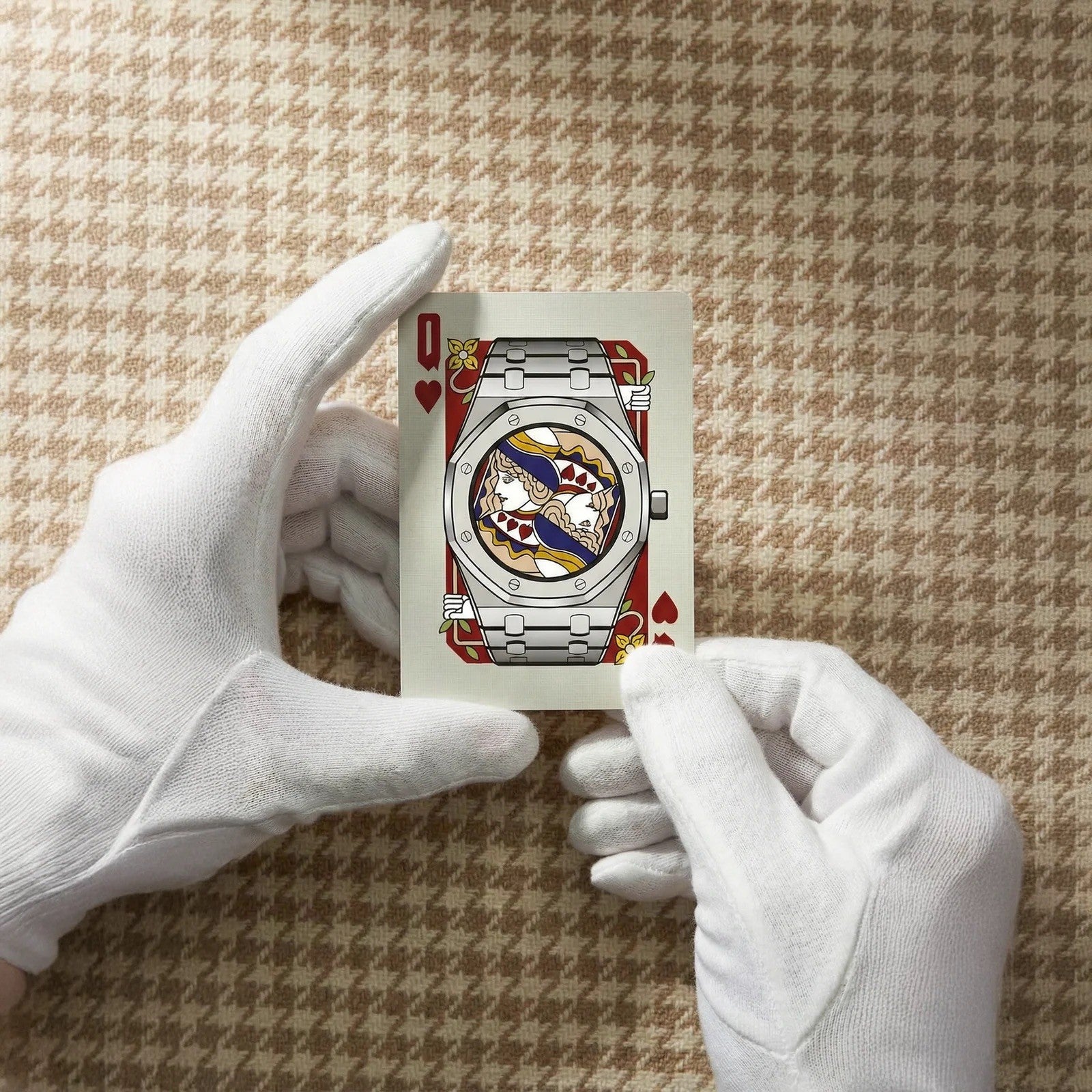 EDITIONS DE LA TOUR - Playing Cards - Steel Watches