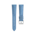 Delugs Baby Blue Alcantara Signature Strap - 18-16 / M (115/70)