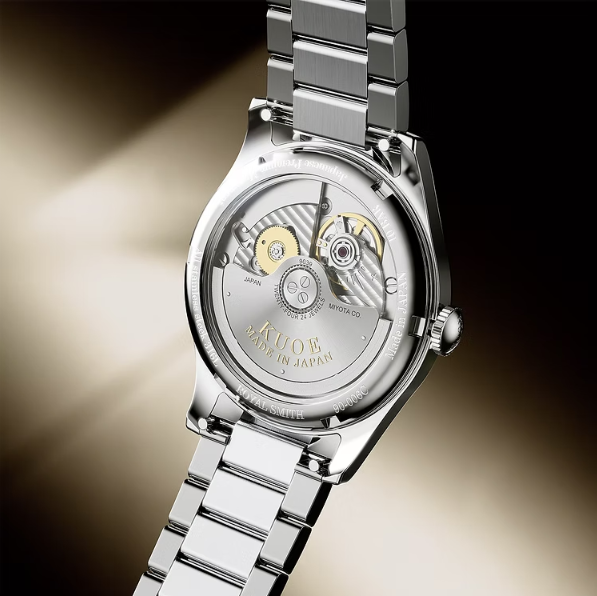 Kuoe ROYAL SMITH 90-006 Breguet Numerals Silver Case Ivory Dial