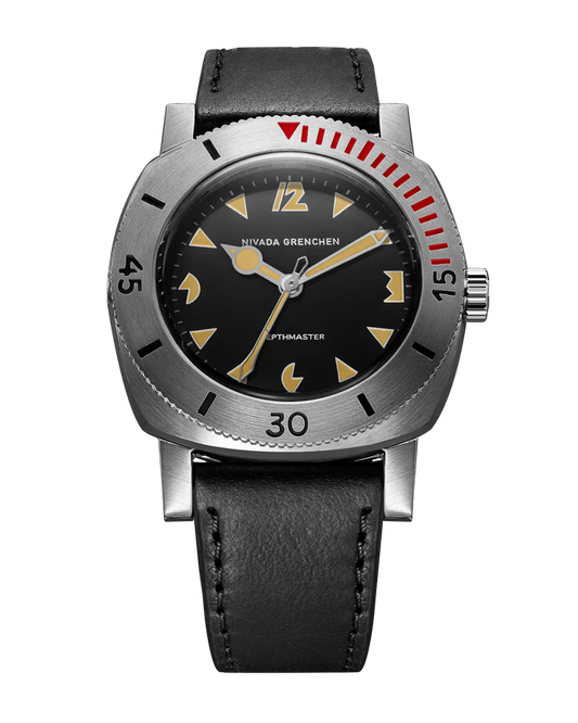 Nivada Grenchen Art Deco Depthmaster - 39mm