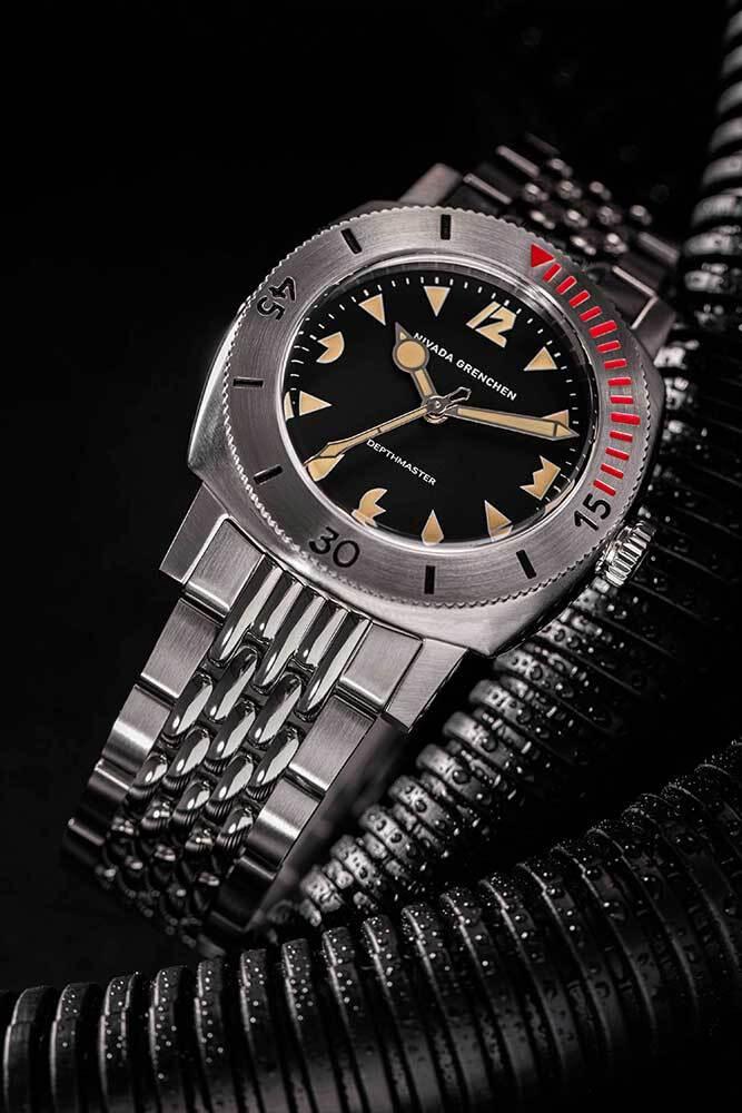 Nivada Grenchen ART DECO DEPTHMASTER - 39MM
