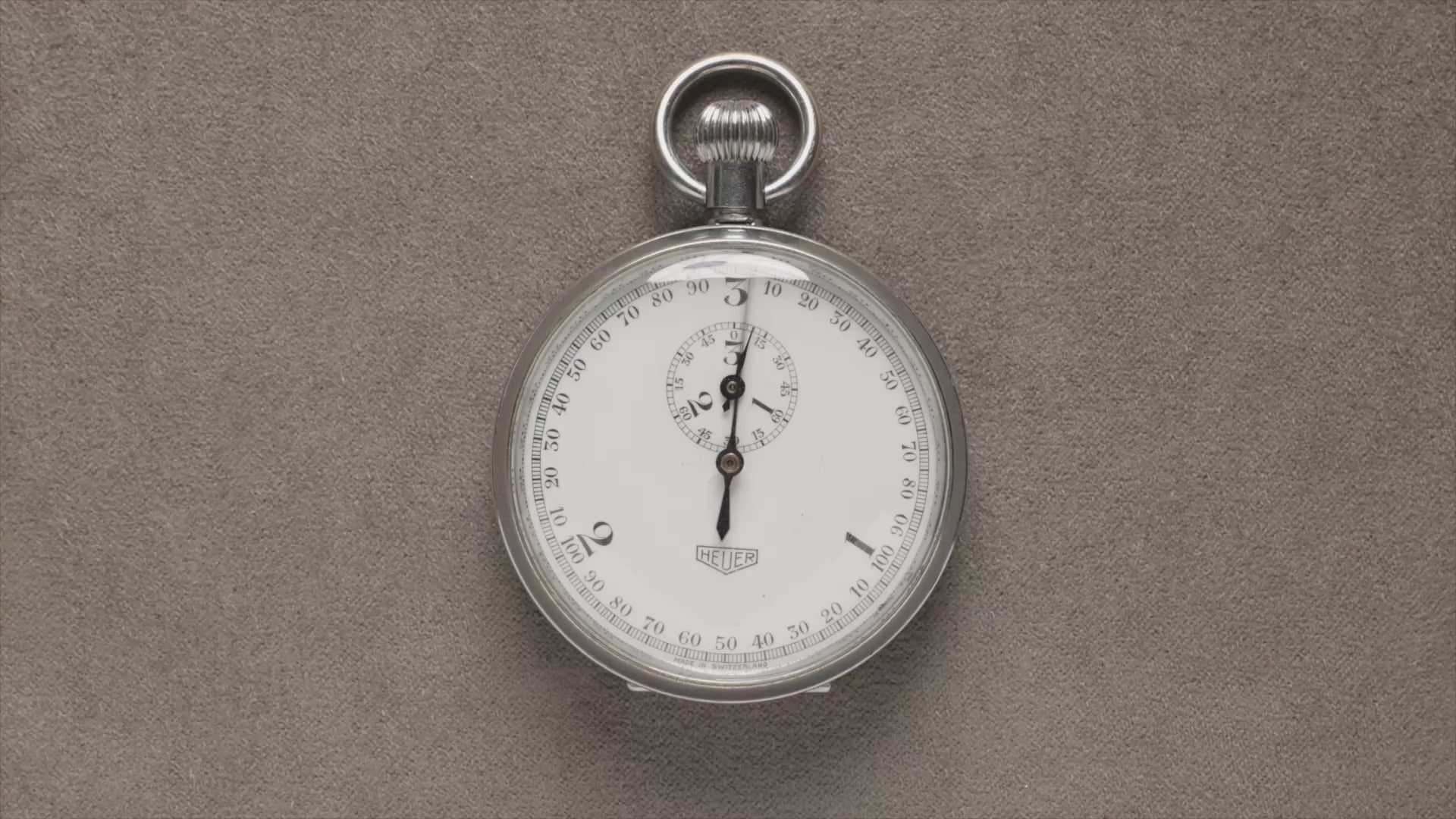 Heuer 3 Second Stopwatch 51mm