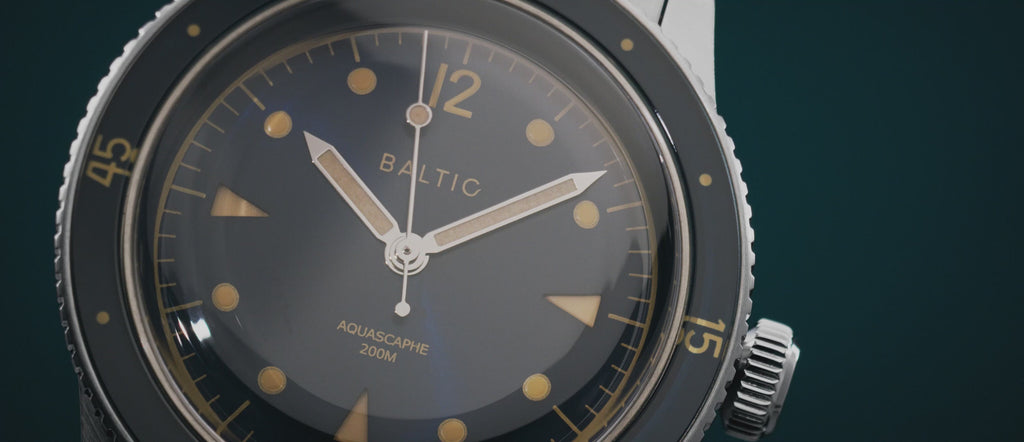 Baltic Aquascaphe Classic Blue Gilt