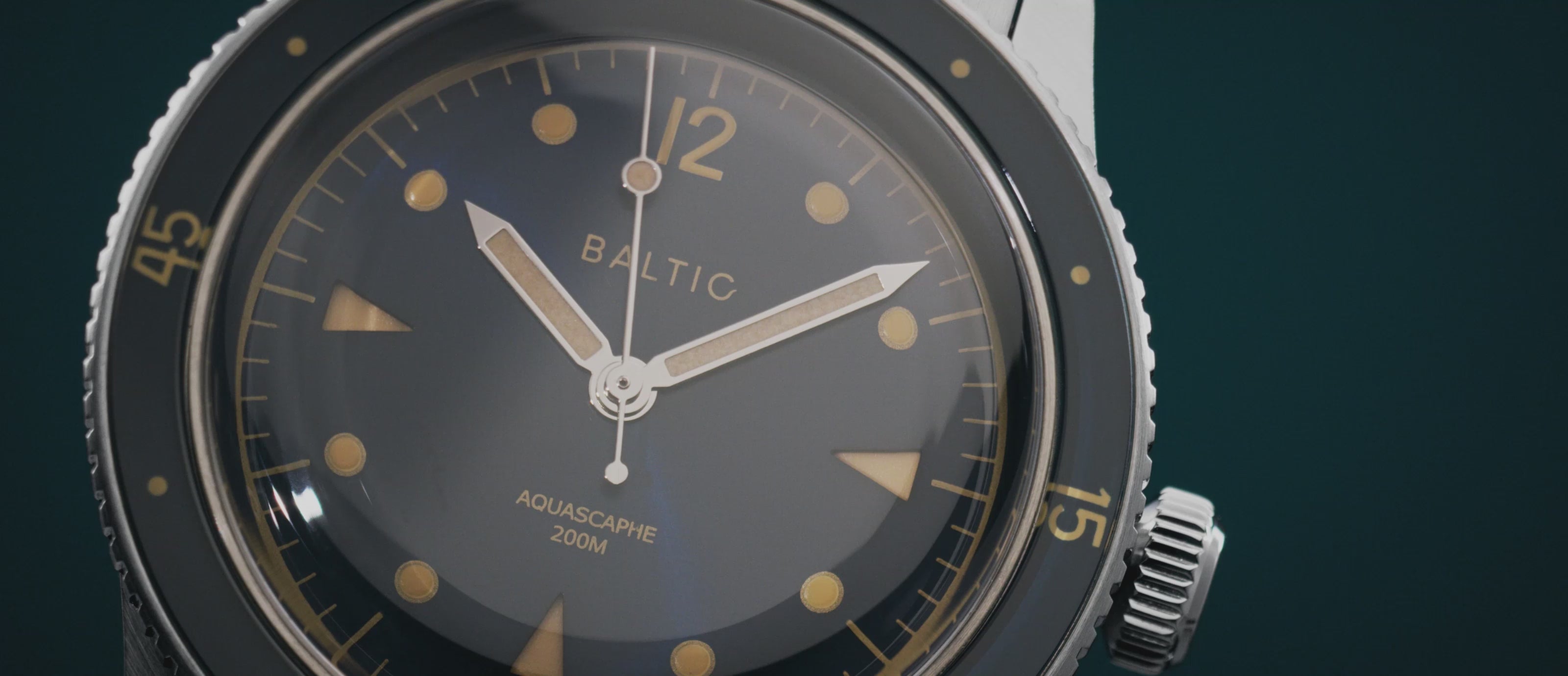 Baltic Aquascaphe Classic Blue Gilt